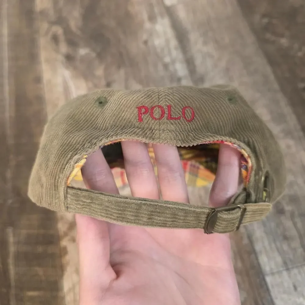 Polo Ralph Lauren Corduroy Ball Cap Pony Boys